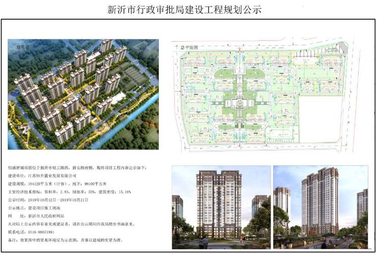 权威公示38万㎡新沂将新建一大型小区
