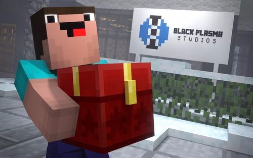 blackplasmastudios我的世界动画菜鸟的圣诞节