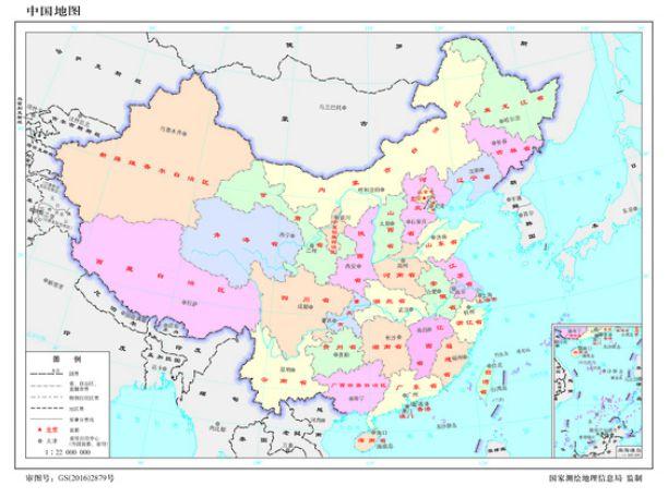 这是一张河南人心目中的中国地图