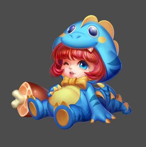 英魂之刃小鹿简笔画