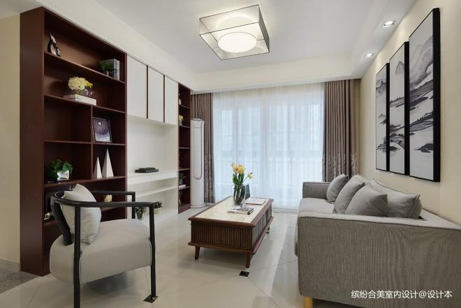 小户型三房新中式(025)实景案例