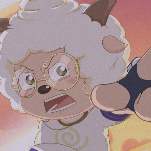 动漫头像神仙颜值懒羊羊头像