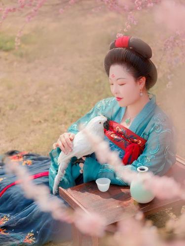 本以为胖姑娘穿上汉服会很"丑",看完照片的我沉默了!