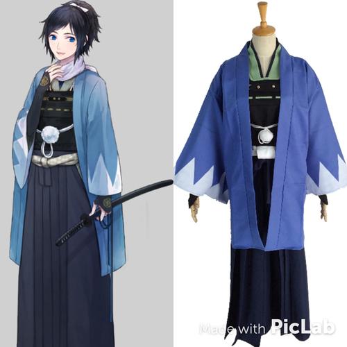 刀剑乱舞cos 大和守安定cos服 大和守安定战斗服cosplay动漫服装
