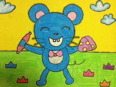 关于小老鼠的儿童画图片大全 儿童画鼠图片大全可爱