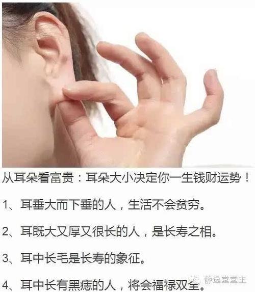 耳带垂珠必富贵,从耳朵形状看你的富贵贫贱!