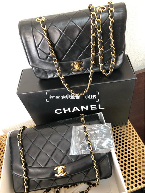 vintage chanel香奈儿戴妃包中古包