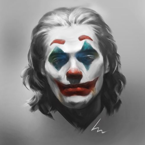 ps手绘 joker
