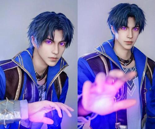 大佬的神级cos,唐三100%还原动漫角色,江澄无人超越