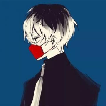 冷酷帅气男生微信头像黑白动漫小丑 过错可以改正那么