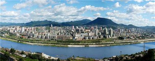 本溪市城区全景