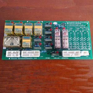 电梯配件/日立电梯/rybd dwg.no:12502753/hgp继电器板