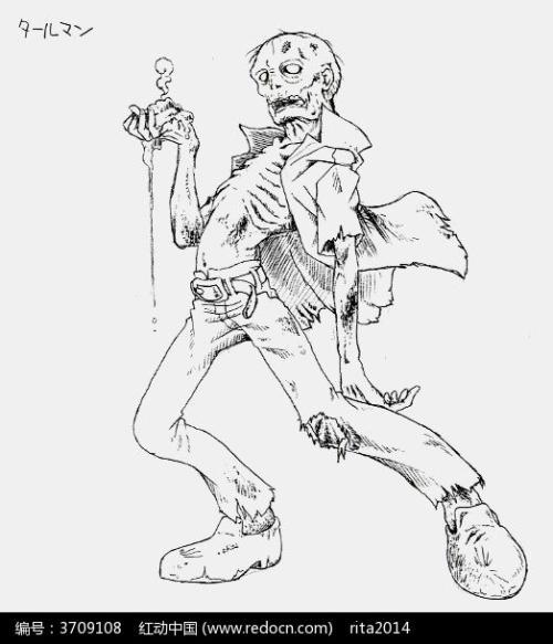 简笔画骷髅人怎么画