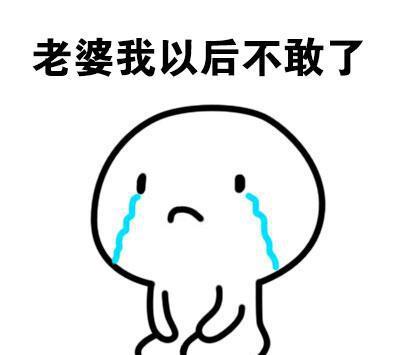 跪下认错的表情包搞笑版 老婆我错了表情包