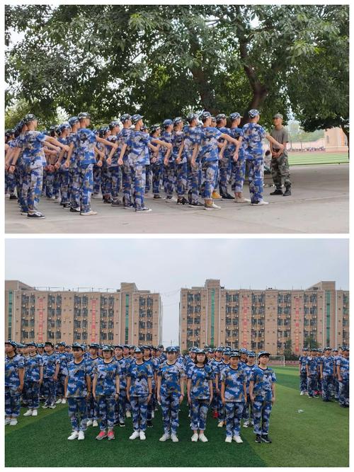 泸县五中新生军训系列报道之二