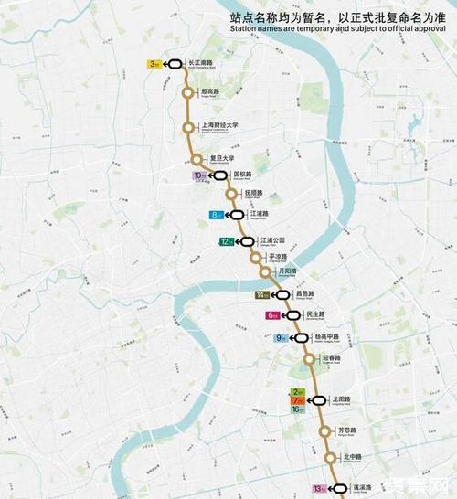 上海今年将建成3条轨交线15号线10号线二期18号线一期工程部分区段