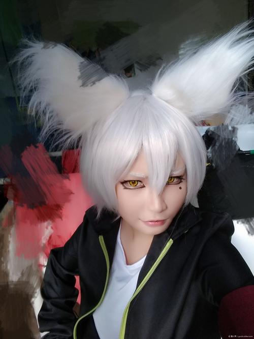 鬼狐天冲试妆 所以说尾巴不是-清水白(cos/玩娃娃用)
