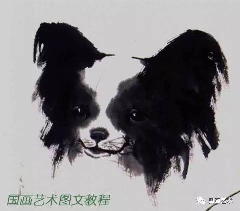 【每天教你学画画】图文教程:小写意画狗技法