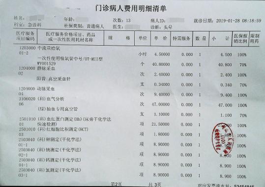 当前位置:首页 >> 文件翻译   付款清单,费用明细清单,医疗发票,收据