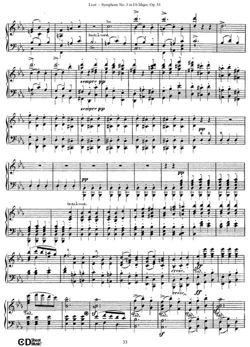 李斯特 - eb大调三号英雄交响曲(改编自贝多芬)