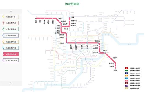 重庆轻轨6号线全线站点