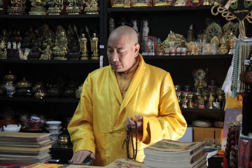 查朗寺格拉.闹吾仁波切参访本林