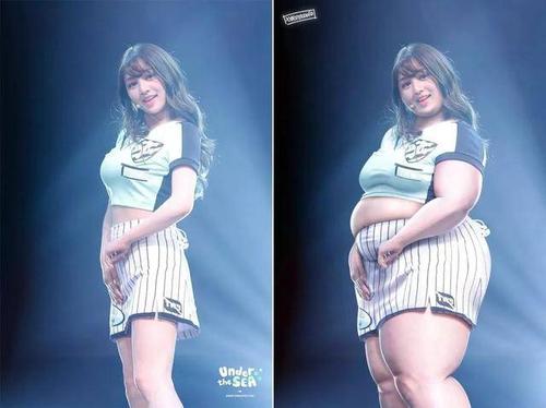 讨厌他,就把他p成大胖子!