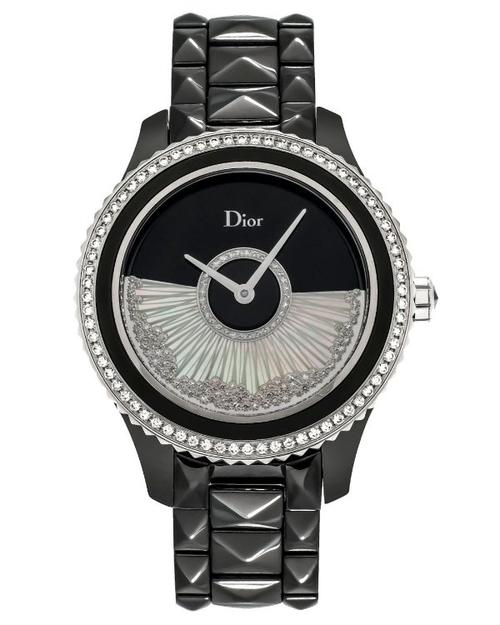 dior viii grand bal 镶钻珍珠母贝机械女表 7143343