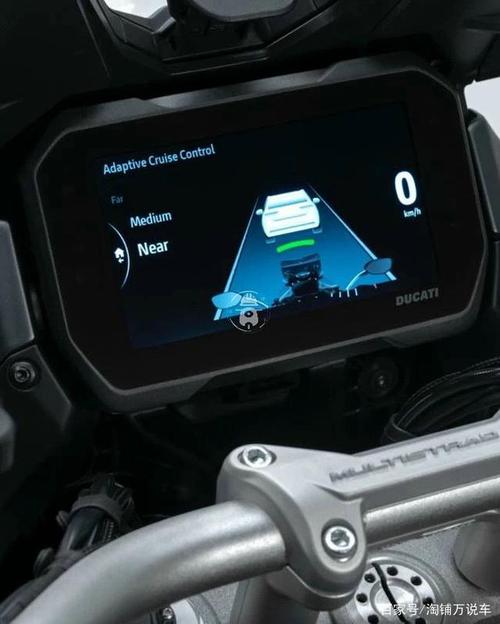 杜卡迪multistrada v4 自适应巡航系统 全彩仪表首次