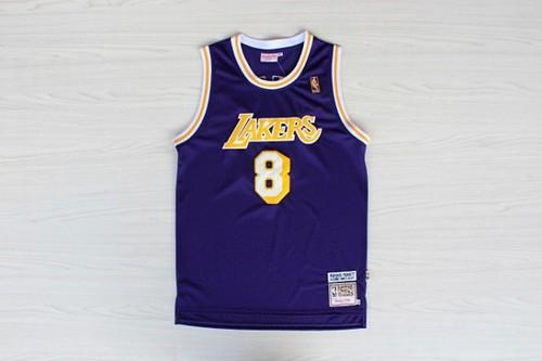 06科比8号lakers复古紫色球衣