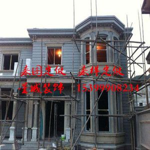 grc水泥构件eps线条别墅外墙装饰线条门窗套腰线山花欧式工厂直销