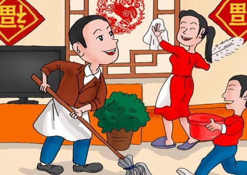 新年怎样扫尘