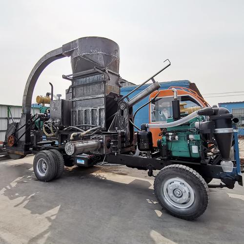 牧草专用打包机粉碎压块一体机粉碎打块机