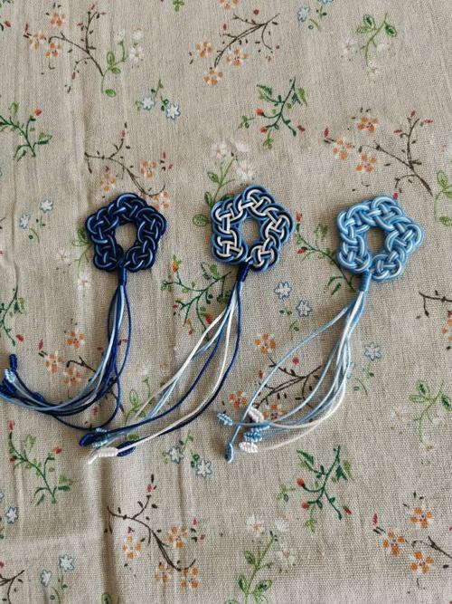 中国结论坛 五福书签简单教程 教程,五福书签编织,书签绳子系法步骤