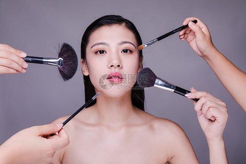气质美女化妆人像