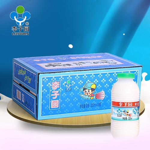 热卖李子园甜牛奶儿童早餐奶学生奶整箱225ml*24小瓶甜奶原味饮料批发