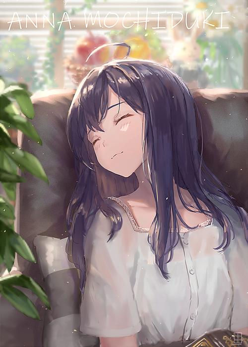 p站美图慵懒的宅兔子偶像大师百万现场望月杏奈壁纸特辑