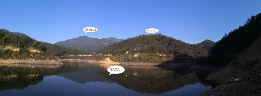 狮象守水口武曲星结穴的风水宝地