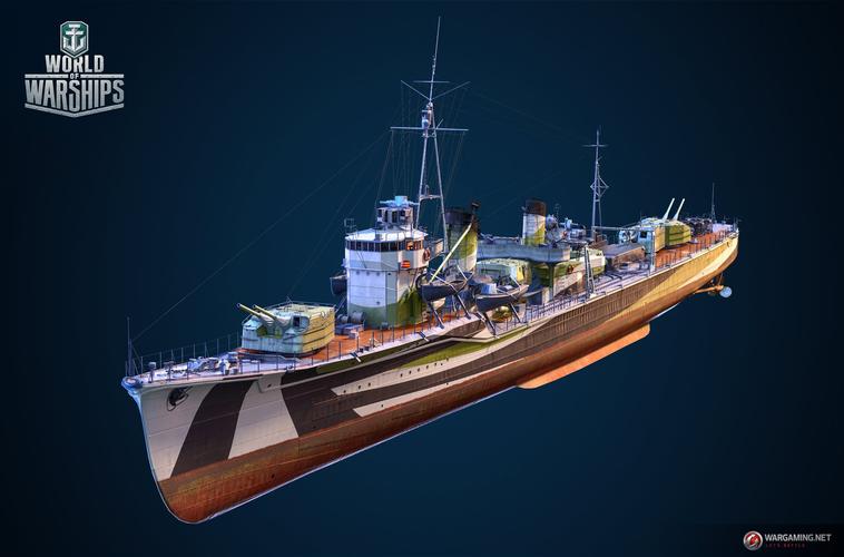 wows新闻开发者日志日本7级驱逐舰夕立yudachi