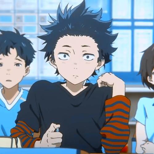 「第26期」动漫男头:声之形 石田将也无水印男生头像