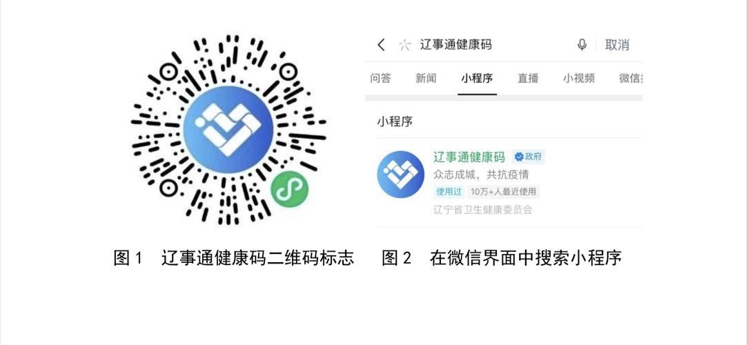 用户可以在地铁,商场等公共场所入口用微信扫描"辽事通健康码"二维码