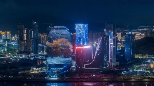 横琴金融岛夜景,摄影师@黄昆震