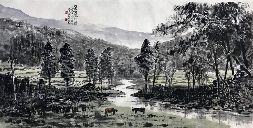田园山水作品清赏