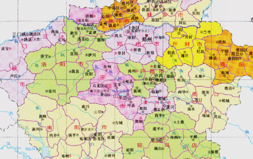 原创河南省的区划调整17个市之一平顶山市为何有10个区县