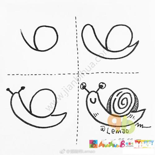 数字简笔画怎么画简笔画教程_绘画吧-画画