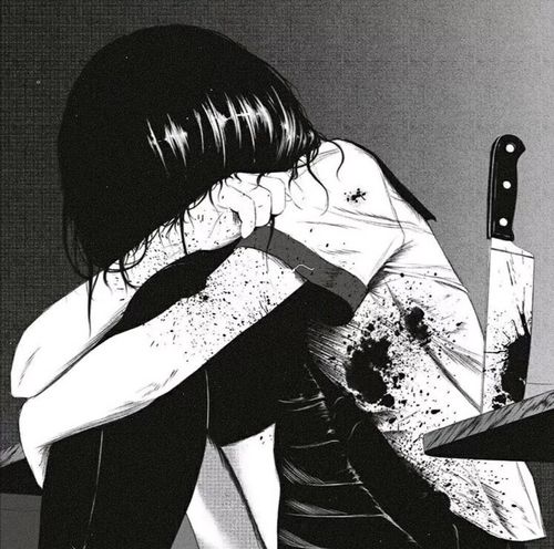 女生丧系动漫头像_动漫_丧系_头像_素材_头像