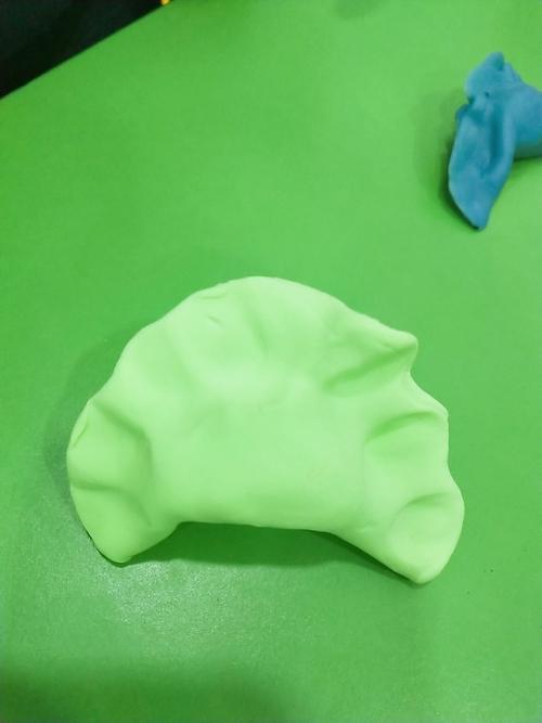 康语手工作品——橡皮泥系列:水饺