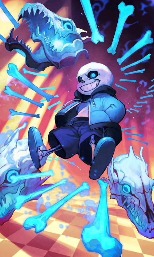 传说之下【undertale】美图图集包括au sans篇 第四期