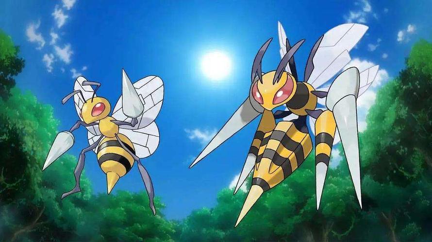 宝可梦里的极端精灵大针蜂,增加种族值10点,mega进化在次增加完美的