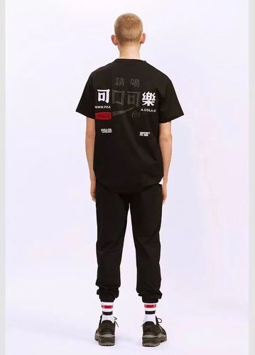 c1551/超级火爆太平鸟联名可口可乐男女t恤